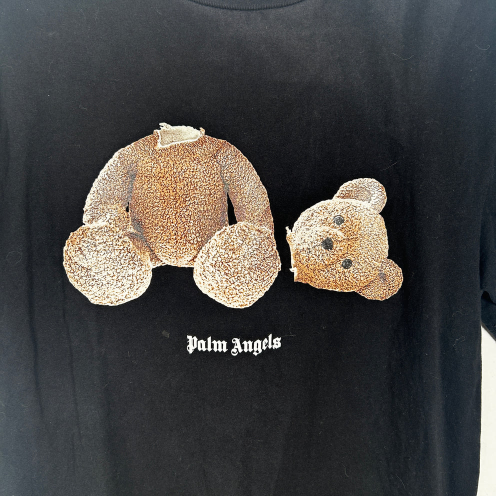 Palm Angels Cut Off Head Teddy Bear Tee Size S
