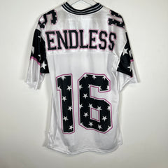Endless "Pink Tape" White Jersey Size M