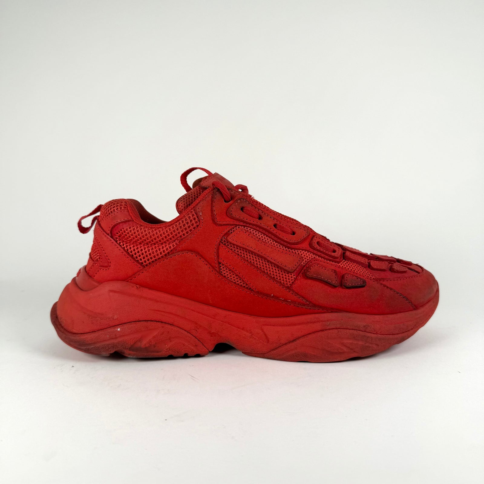 Amiri Red Bone Runner Size 43