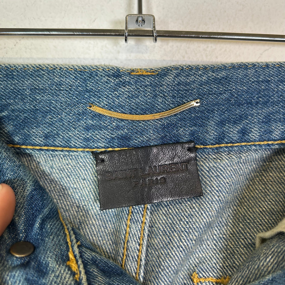 Saint Laurent Blue D51 Denim Size 25