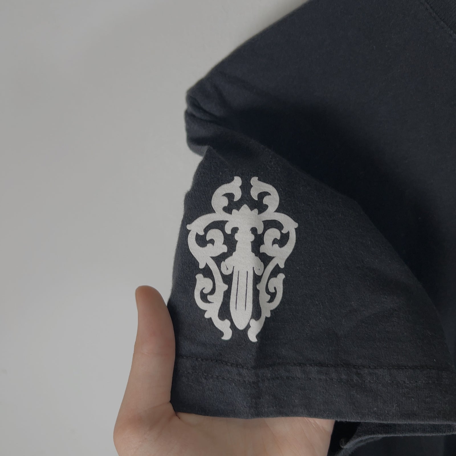 Chrome Hearts Spine Eternal Dagger Back Graphic T-Shirt