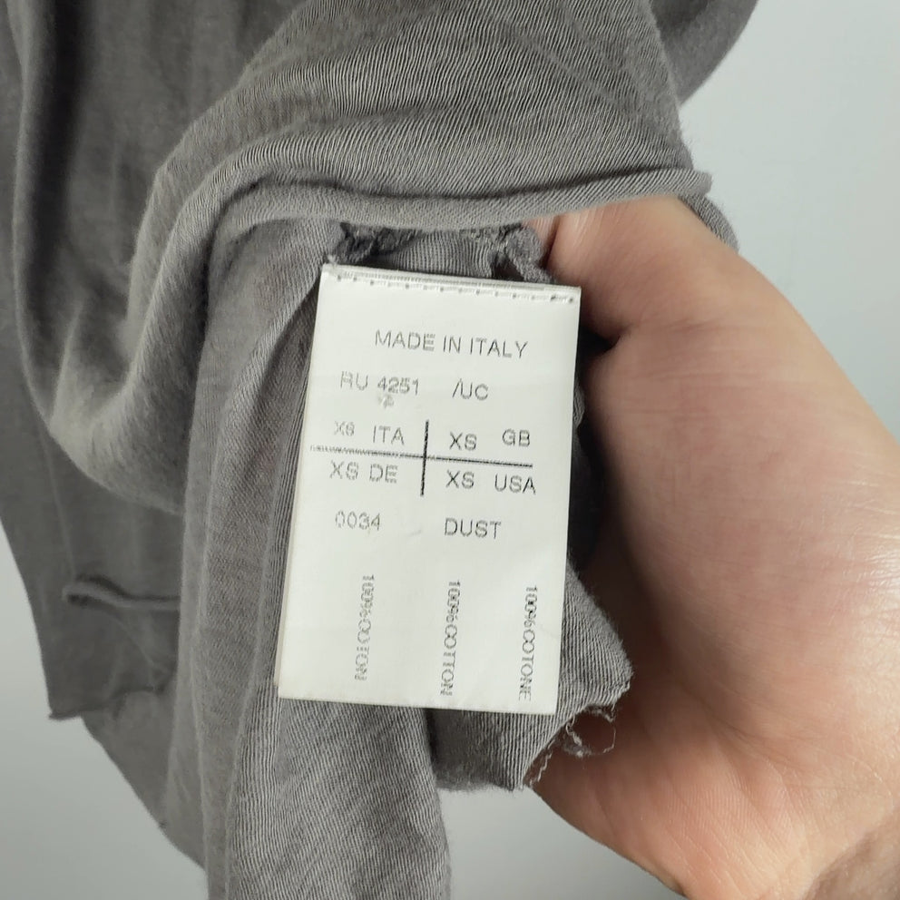 Rick Owens FW09 Crust Cotton Thin T-Shirt