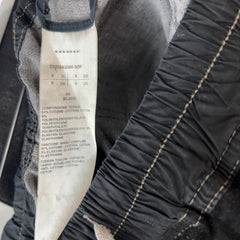 Rick Owens DRKSHDW Waxed Denim 'Mastadon' Cargo Pants