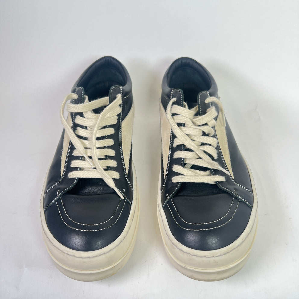 Rick Owens Mainline Low-Top Vintage Sneakers