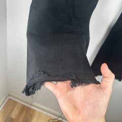 Needles Black Straight Leg Jeans Size 34