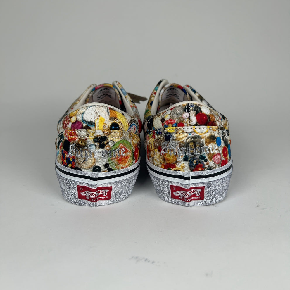 Supreme x Vans Mike Kelley 'Skate Era' Lowtop Sneakers