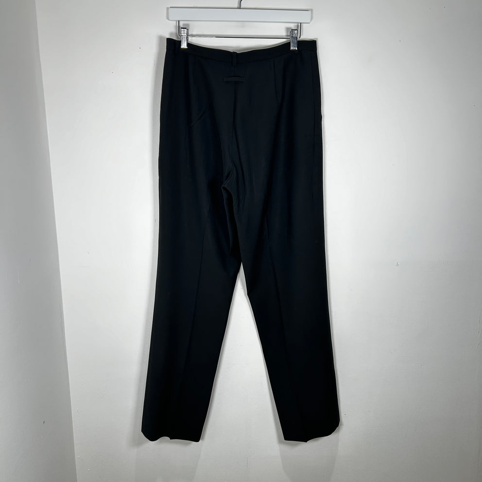Jean Paul Gaultier Black Baggy Trousers Size 31