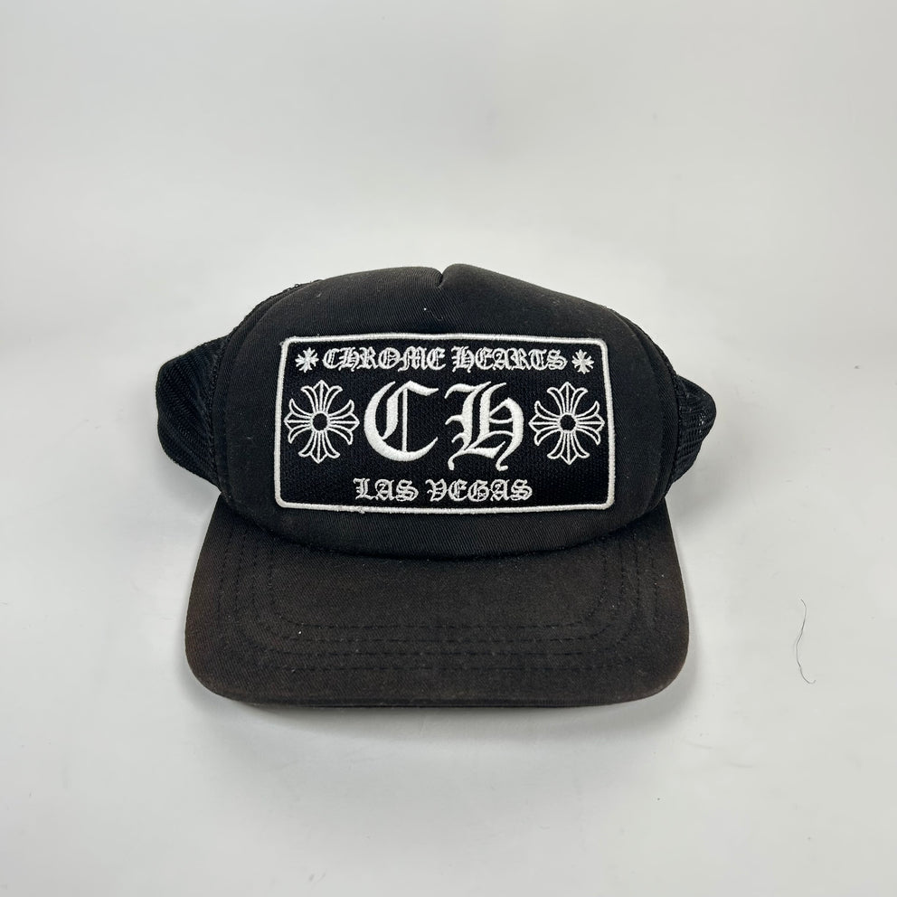 Chrome Hearts Black Las Vegas Hat