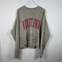 Paly Hollywood 'Nick St.John' Distressed Crewneck Size M/L