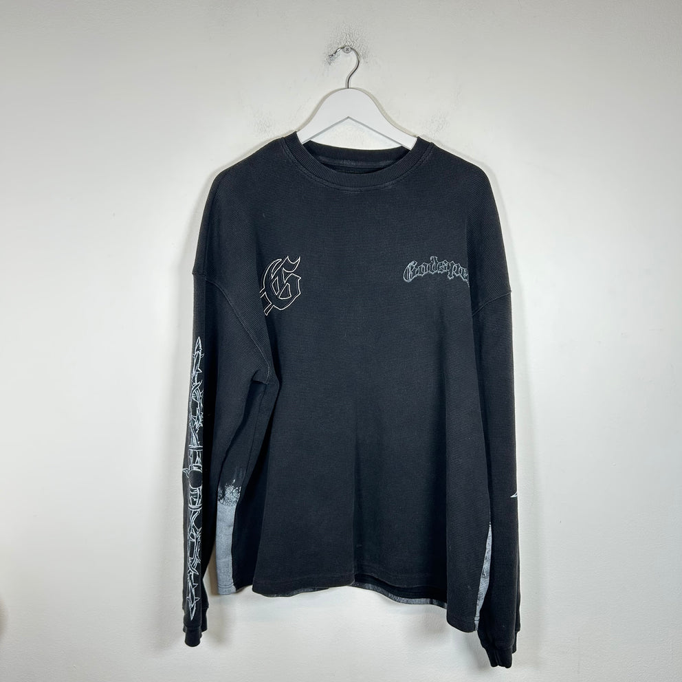 Godspeed Black 'Once Upon A Time' Thermal Longsleeve Size L