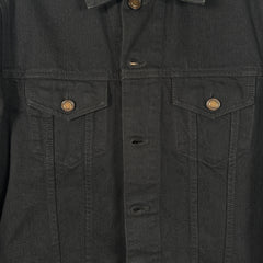 Saint Laurent Black Denim Jean Jacket Size L