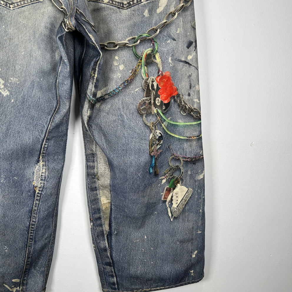 Acne Studios 1981 Trompe l'oeil Jeans Size 46
