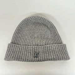 Louis Vuitton Grey Spark LV Beanie