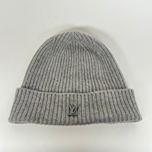 Louis Vuitton Grey Spark LV Beanie