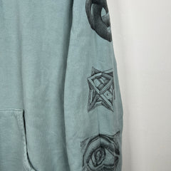 Supreme Blue M.C Escher Hoodie Size L