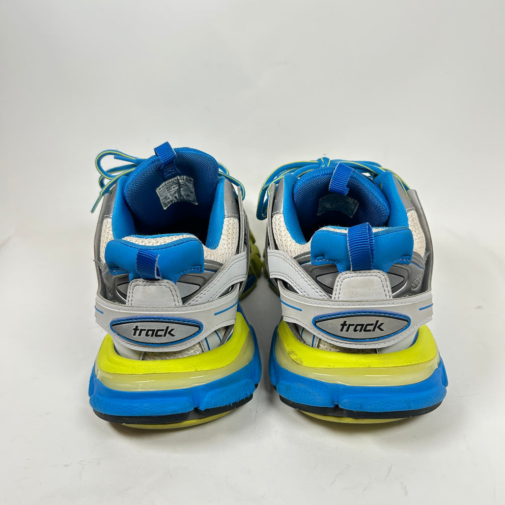 Balenciaga Blue/Green Track Sneaker Size 42