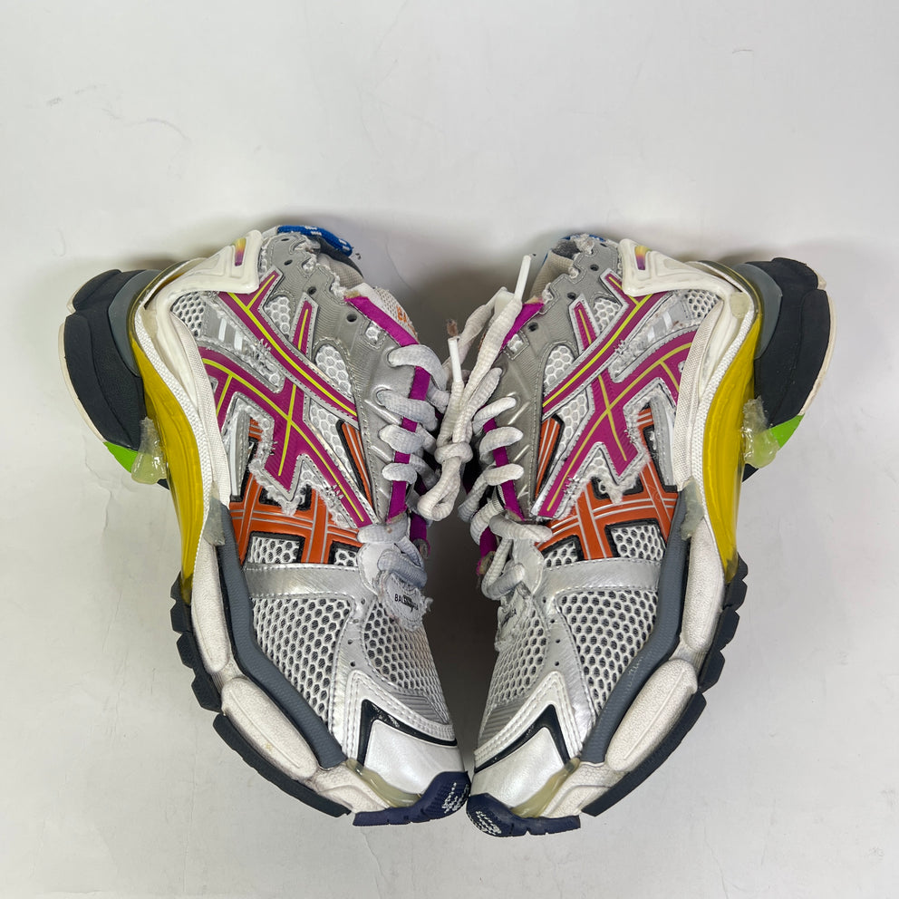 Balenciaga Multicolor Mesh Runners Size 40