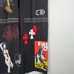 Chrome Hearts x Deadly Doll Patchwork Sweatpants