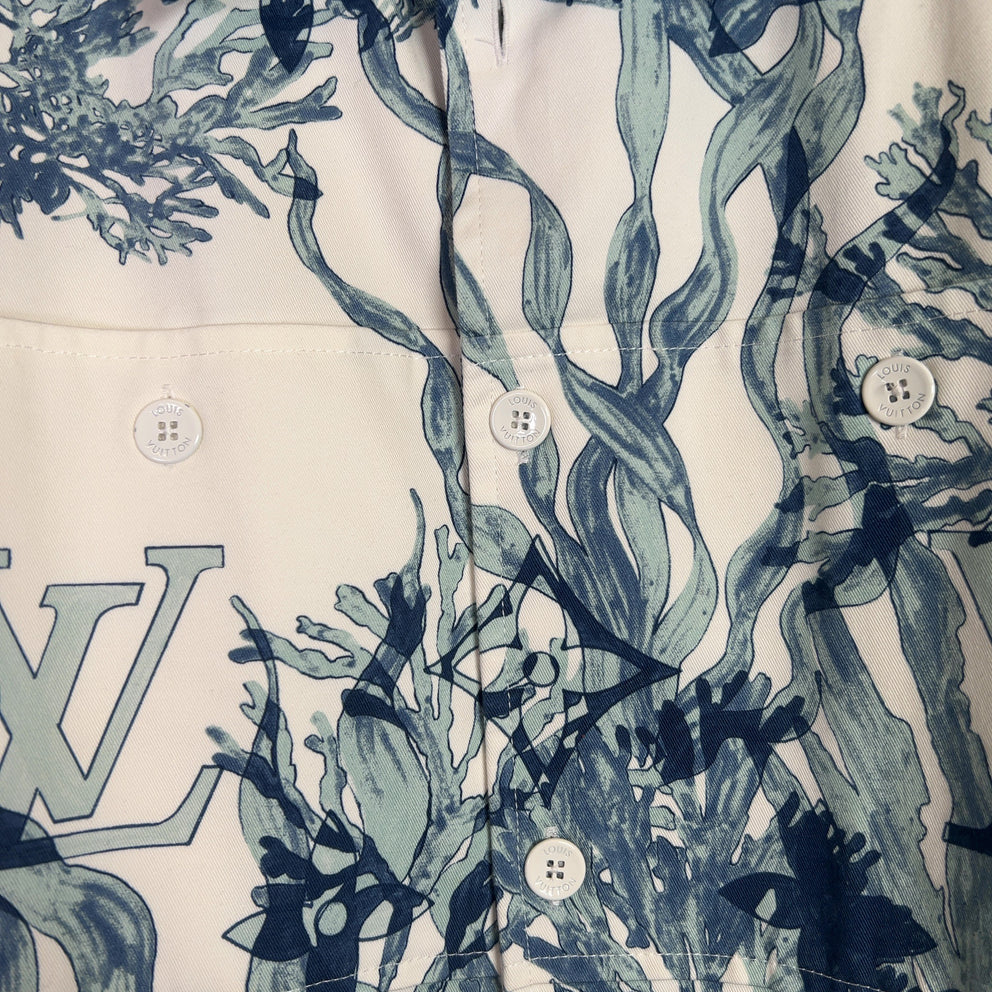 Louis Vuitton FW23 Coral Reef Monogram Shirt