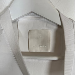 Givenchy White/Red 4G Logo Tee Size L