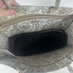 Versace Tan Barocco Athena Tote Bag