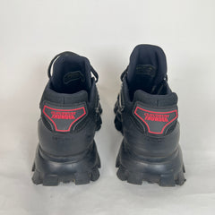 Prada Cloudbust Thunder Black Sneaker Size 42