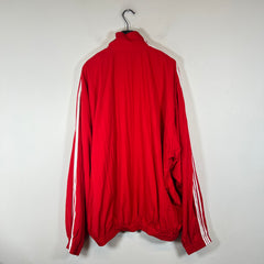 Balenciaga x Adidas Red Striped Nylon Track Jacket Size 3