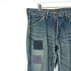 Number (N)ine AW03 'Touch Me I'm Sick' Kurt Cobain Patchwork Jeans