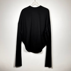 CDG Black Abstract Longsleeve Size L