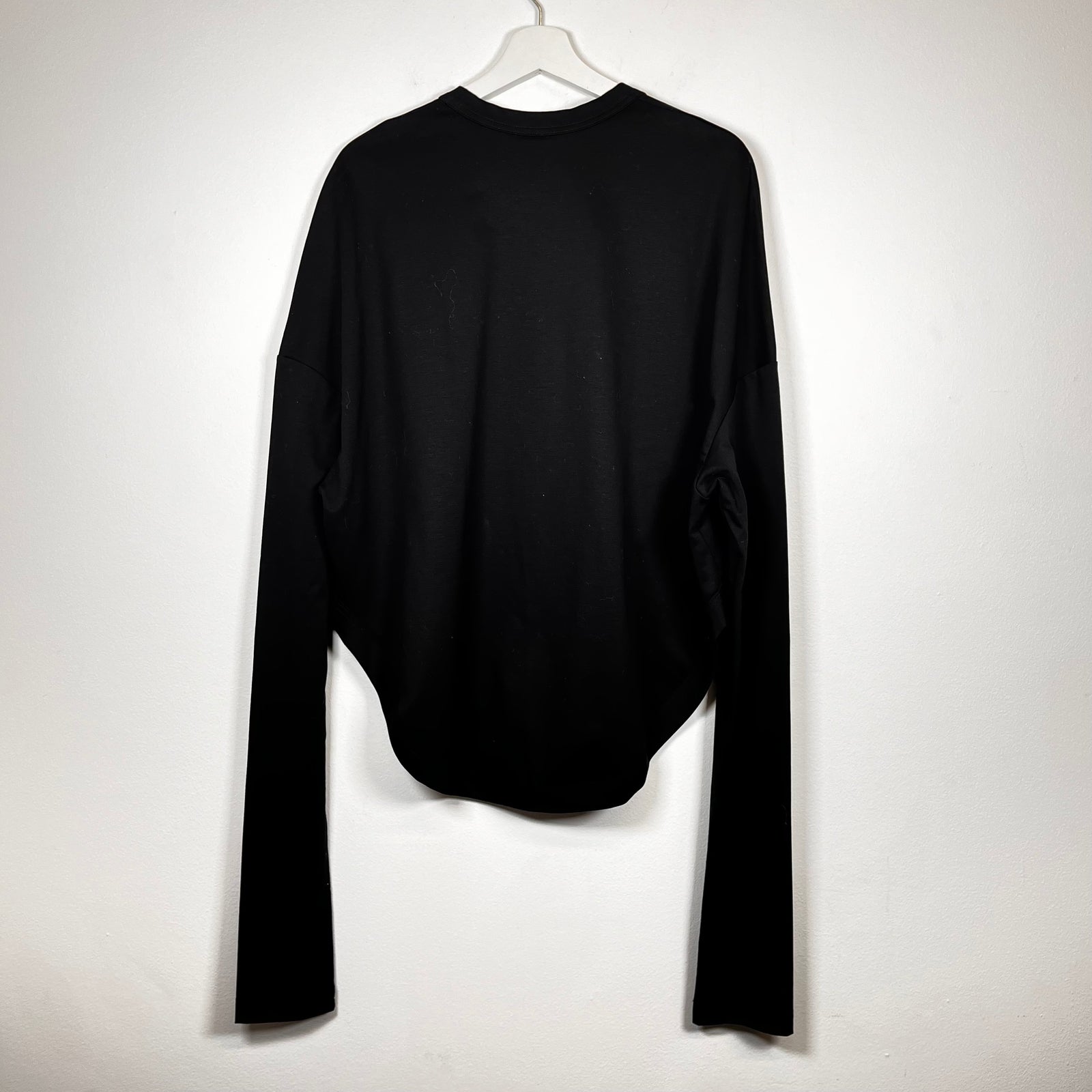 CDG Black Abstract Longsleeve Size L