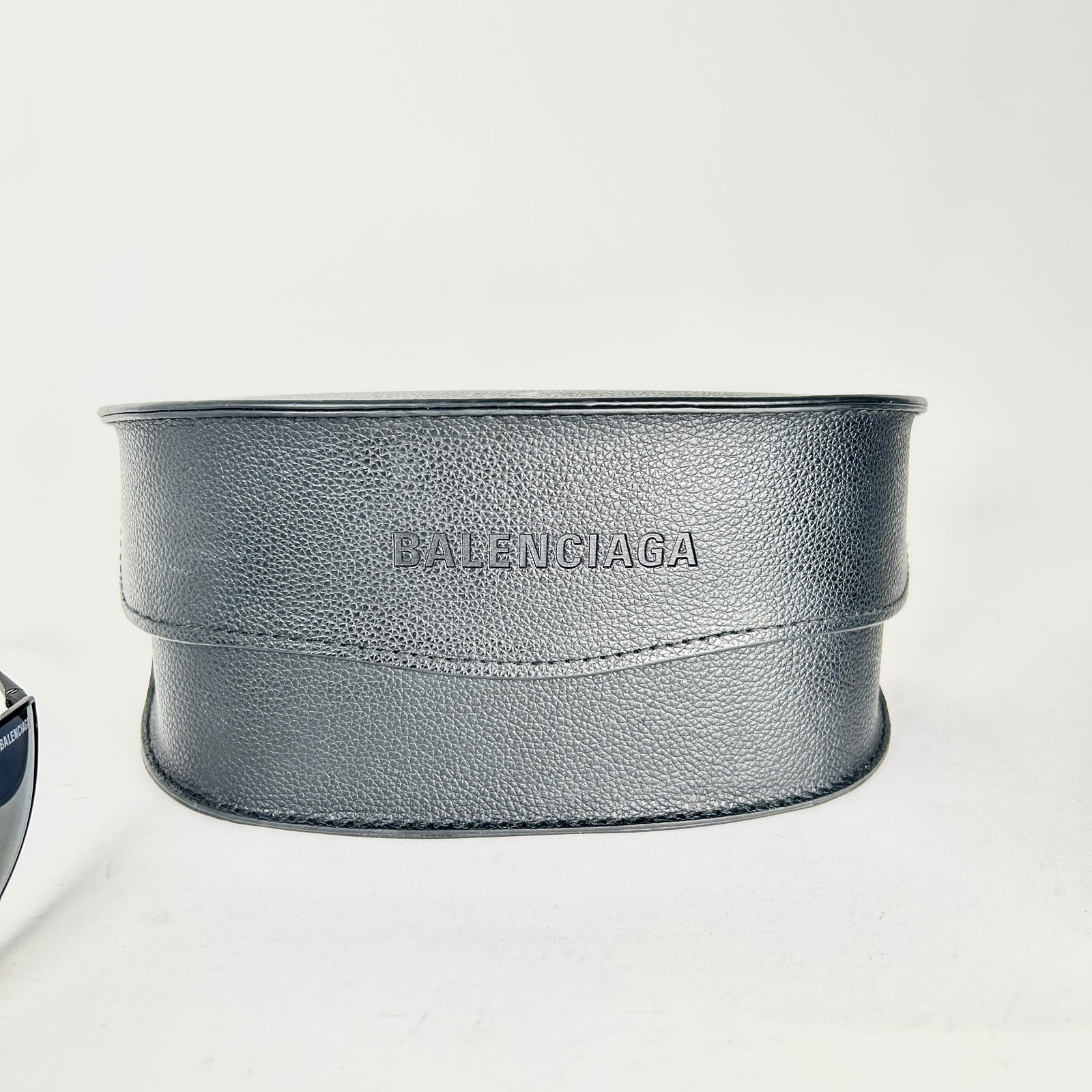 Balenciaga Metal Razor Cat Eye Sunglasses