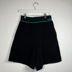 Bottega Veneta Black Terrycloth Shorts Size XS