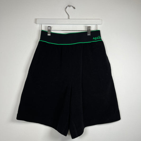 Bottega Veneta Black Terrycloth Shorts Size XS