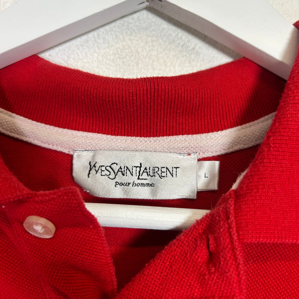 Saint Laurent Vintage YSL Logo Polo