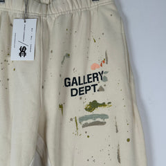 Gallery Dept. Cream Paint Splatter Sweatpants Size S