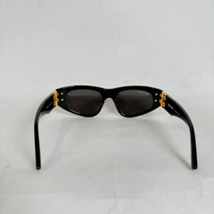Balenciaga Black Bossy Cat Eye Sunglasses