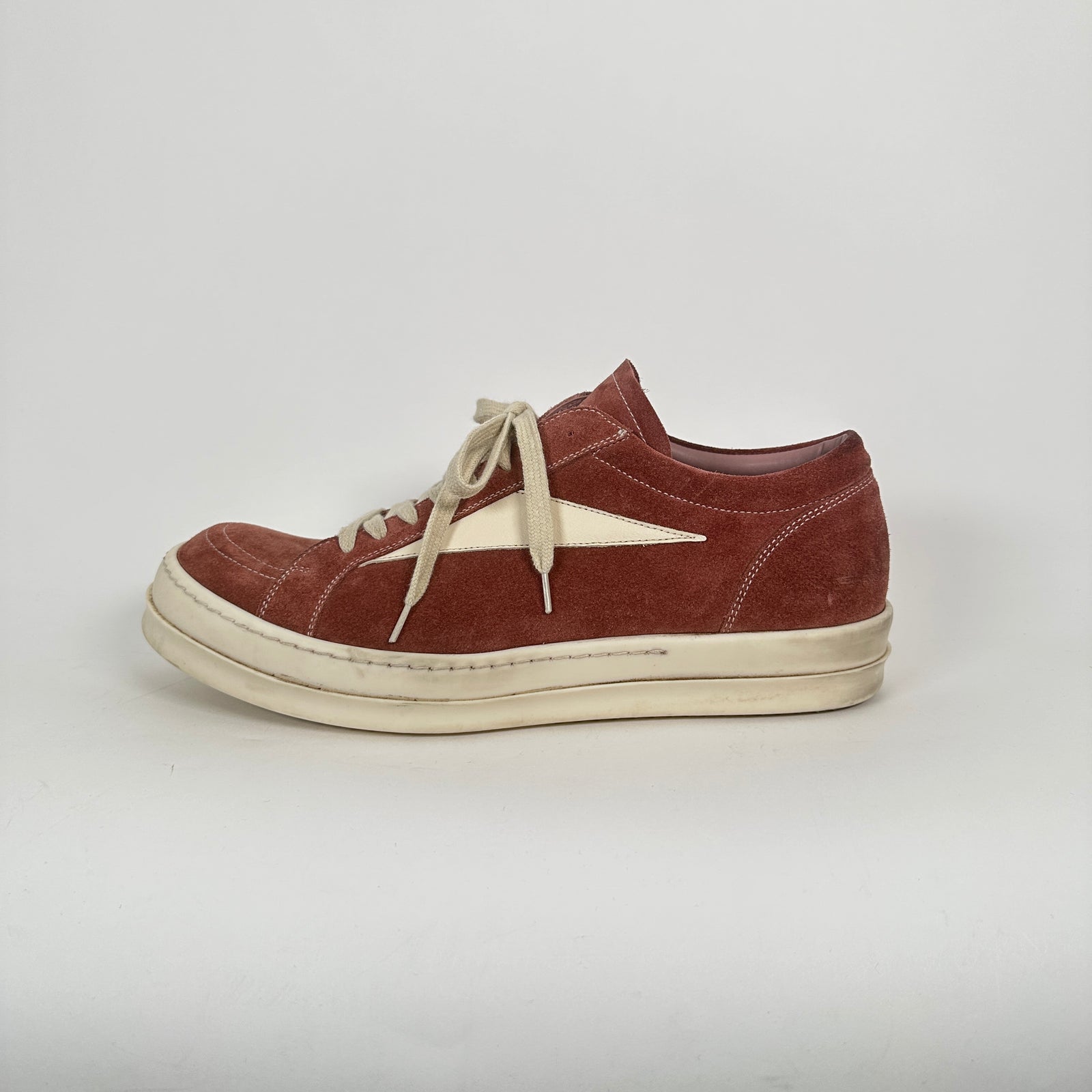 Rick Owens Vintage Dusty Pink Low Top Size 45