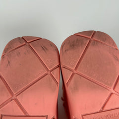 Bottega Veneta Pink Nylon Hiking Boots Size 39