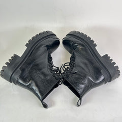 Balenciaga Tumble Leather Strike Boot Size 41