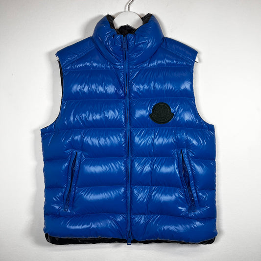 Moncler Blue Puffer Vest Size M