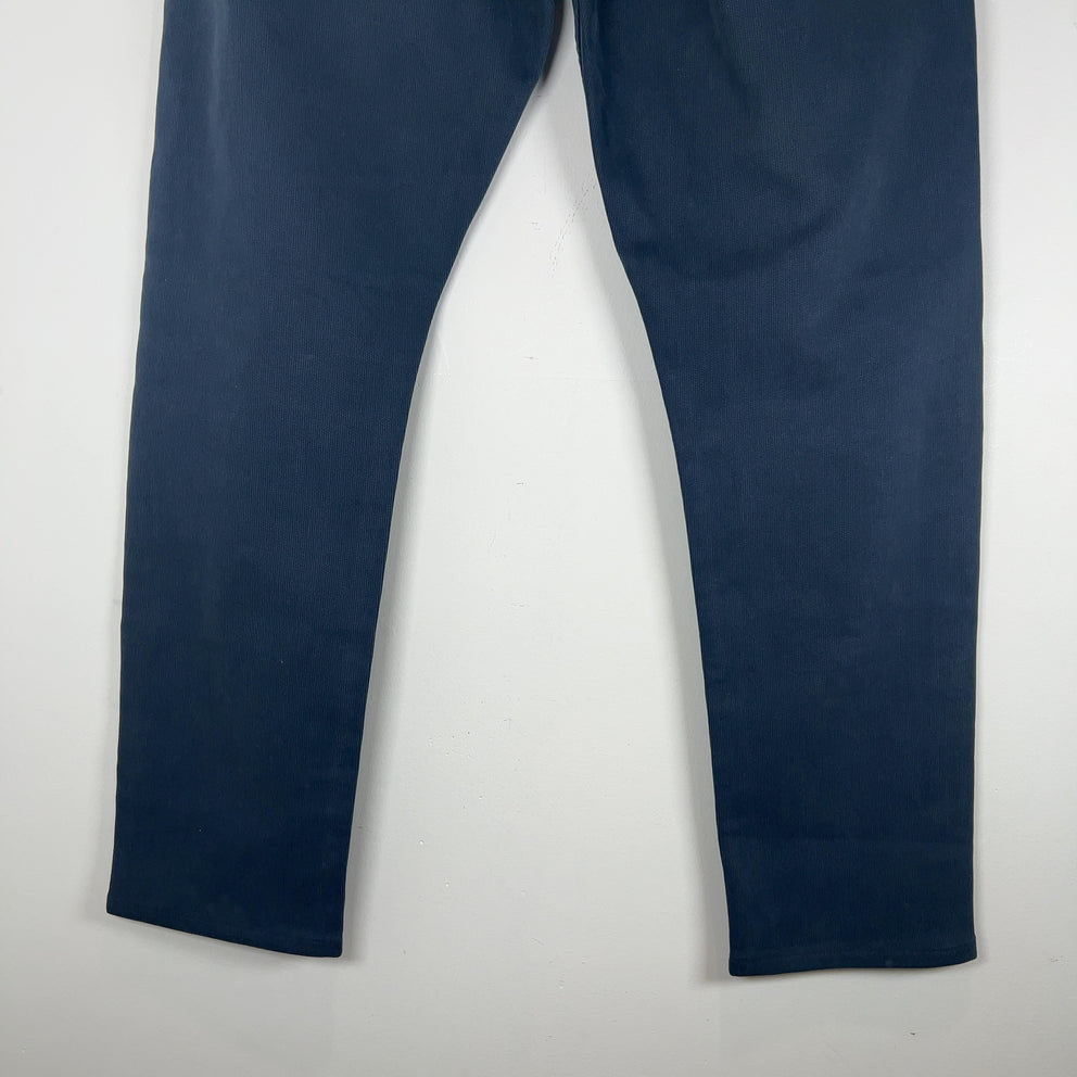 Tom Ford Bedford Cord Navy Slim Pants