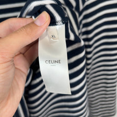 Celine Striped Cotton Longsleeve