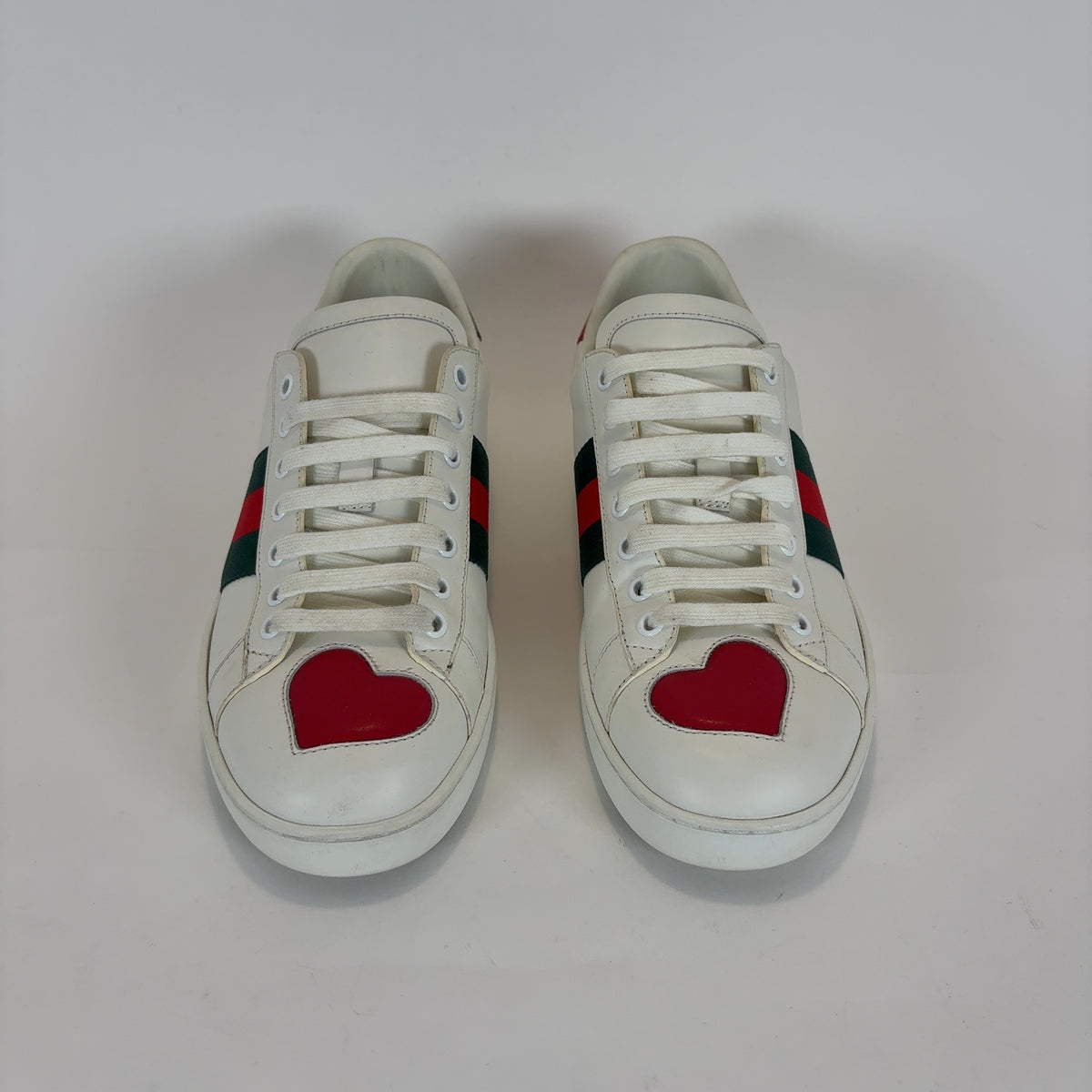Gucci Ace 'Heart' Lowtop Sneakers