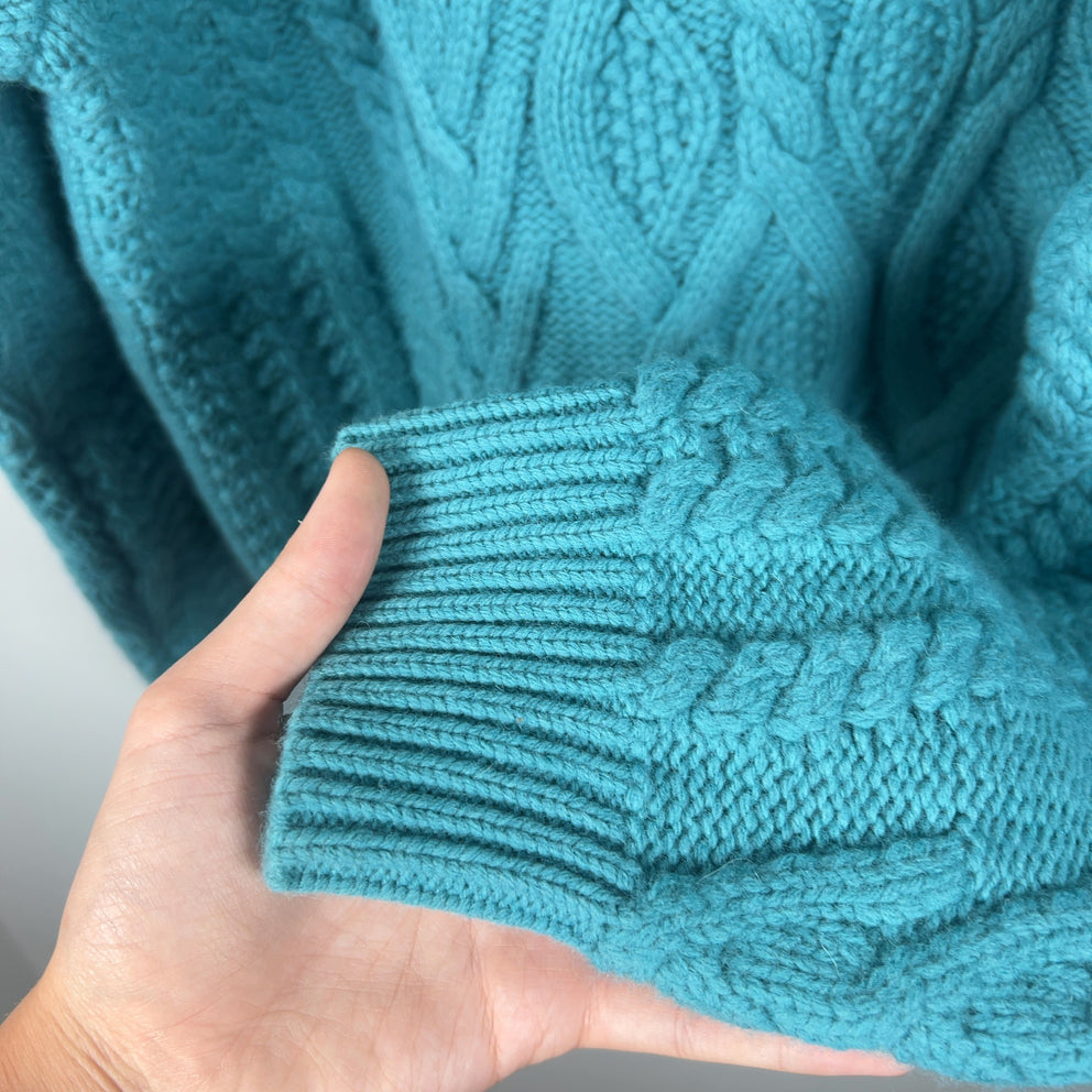 Supreme Cable Knit Hybrid Sweater