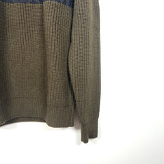 Moncler Cable Knit Logo Patch Sweater