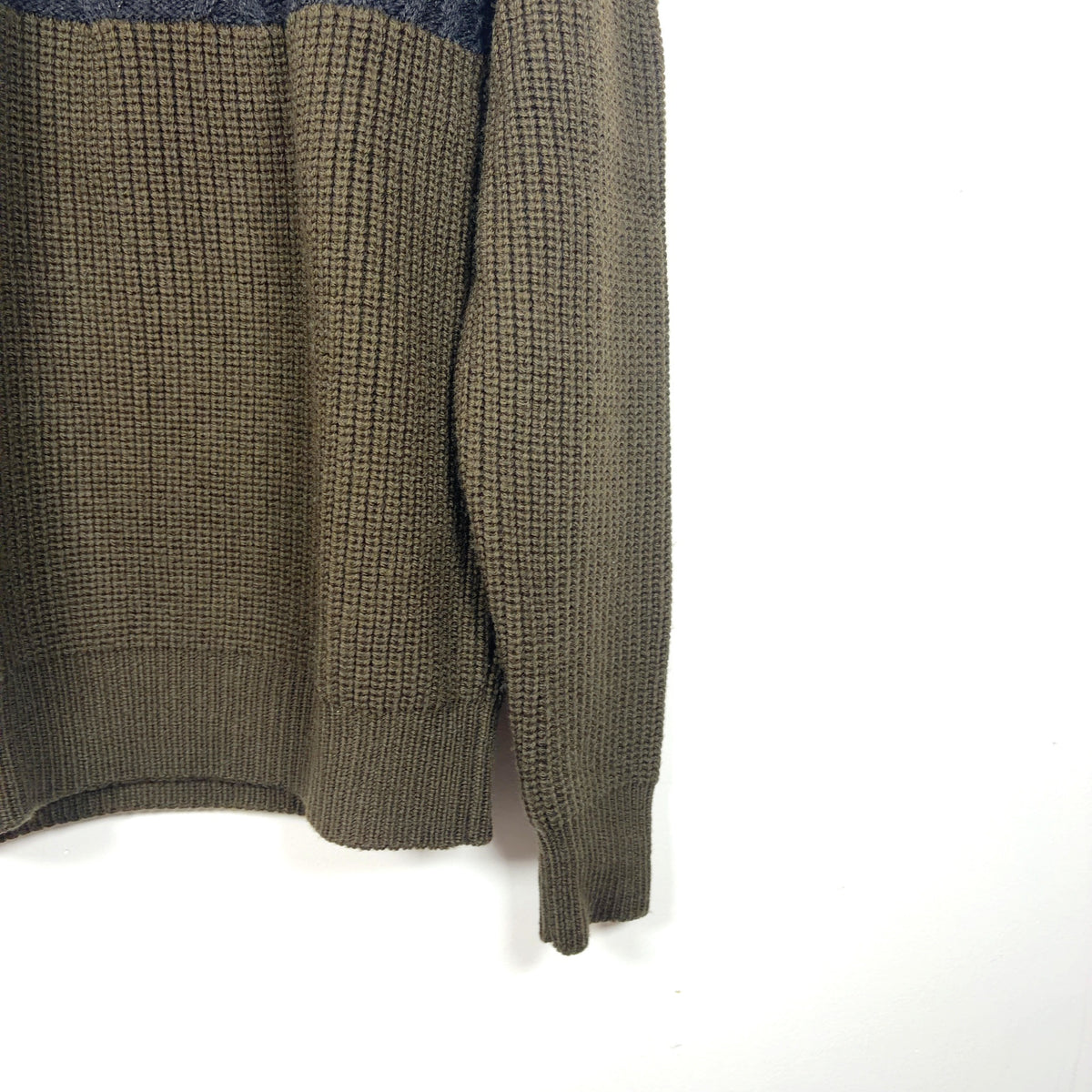 Moncler Cable Knit Logo Patch Sweater
