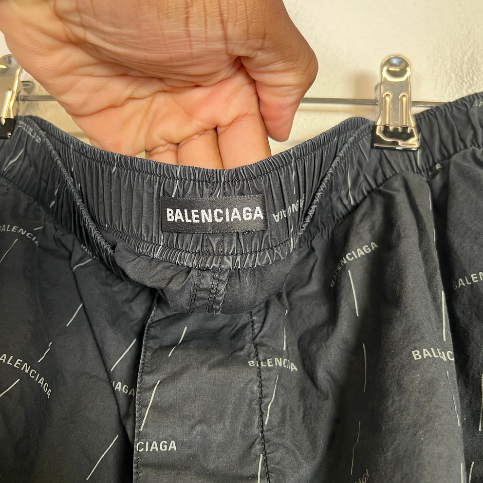 Balenciaga Bermuda Logo Shorts