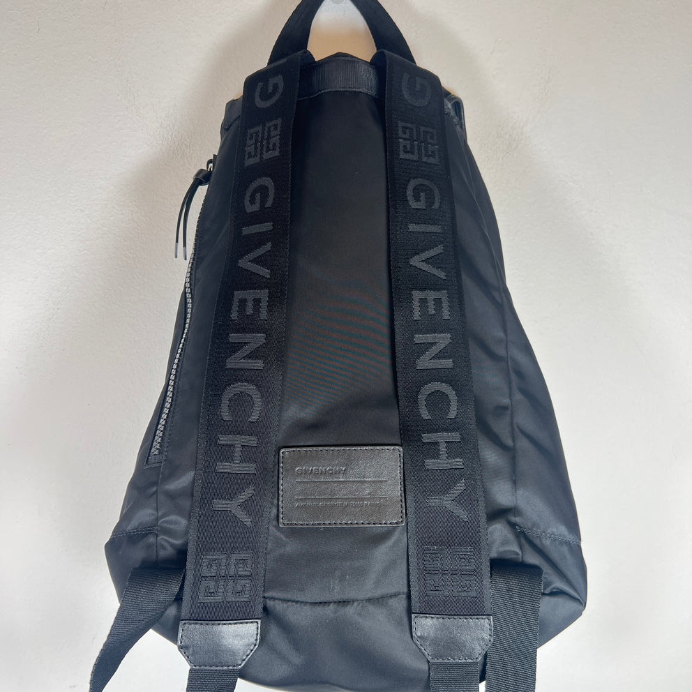 Givenchy Black Light3 Nylon Backpack