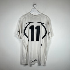 Hellstar White Warm Up T-Shirt Size XL