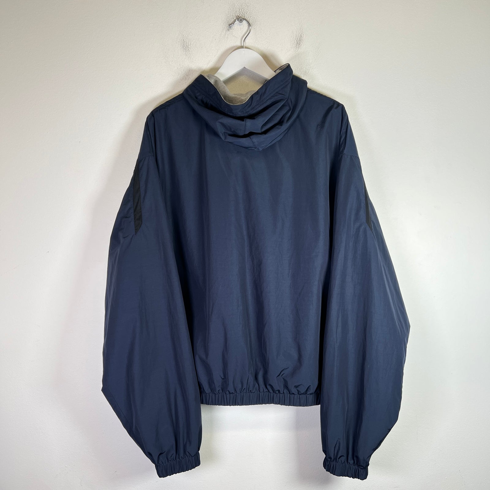 Balenciaga Techno Cotton Poplin Reversible Zip-Up Jacket